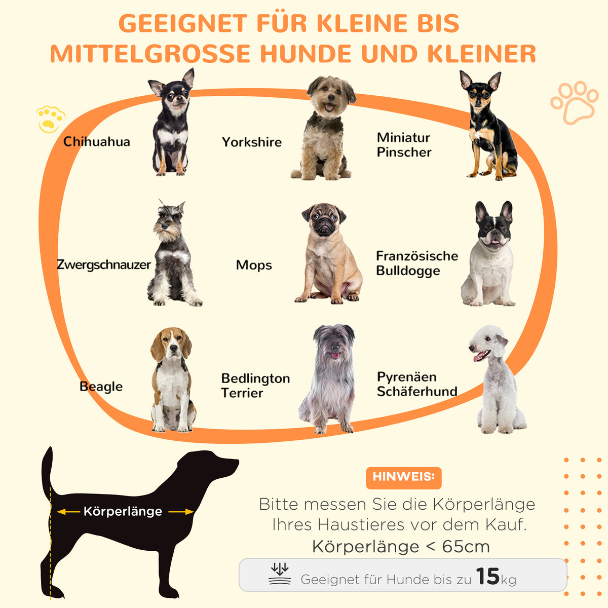 PawHut Hundebox, Haustierbox, Hundehütte mit Schloss, Magnettür, Hundehaus mit Fenster, für große Hunde, 85 x 55 x 75 cm, Grau
