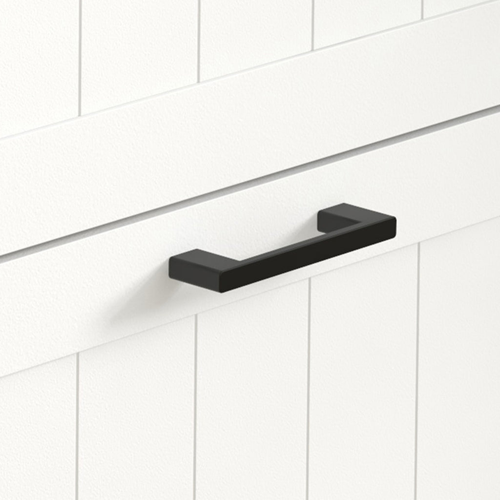 HOMCOM Schuhschrank, 3 Klapptüren 15 Paare, verstellbare Regale, für Eingang, Flur, 54 x 24 x 117,5 cm, weiß