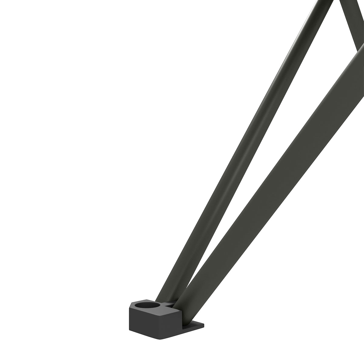 Outsunny Faltbarer Campingtisch, leichter Picknicktisch aus Metall mit Transporttasche - 56L x 45B x 45H cm
